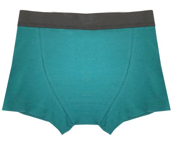 Organic Cotton Jersey Trunk in Emerald Green